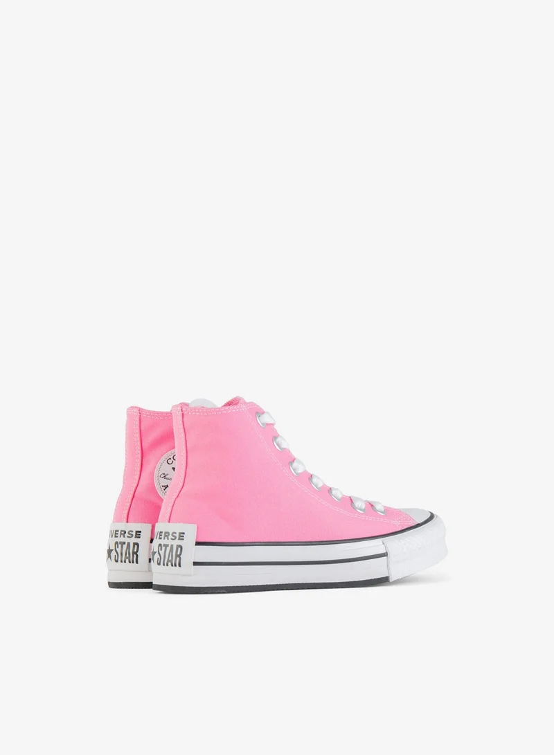 CONVERSE Pink Kids' Chuck Taylor All Star Eva Lift Platform Shoes for Women | Best Price UAE