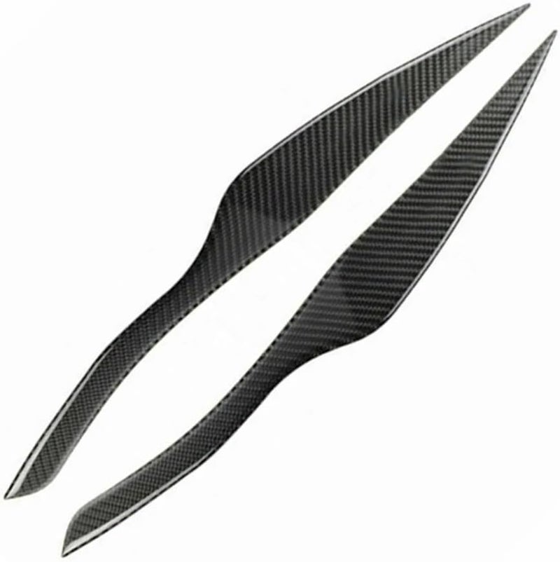 DEMULAX Carbon Fiber Headlight Eyelid Covers for BMW E90 E91 - Image 2
