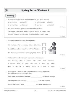 KS3 Year 8 Spelling, Punctuation and Grammar 10-Minute Weekly Workouts - pzsku/Z6B90171AF4401ABC7988Z/45/_/1732720932/34d658a2-ca30-4b45-a04f-299705ececa8