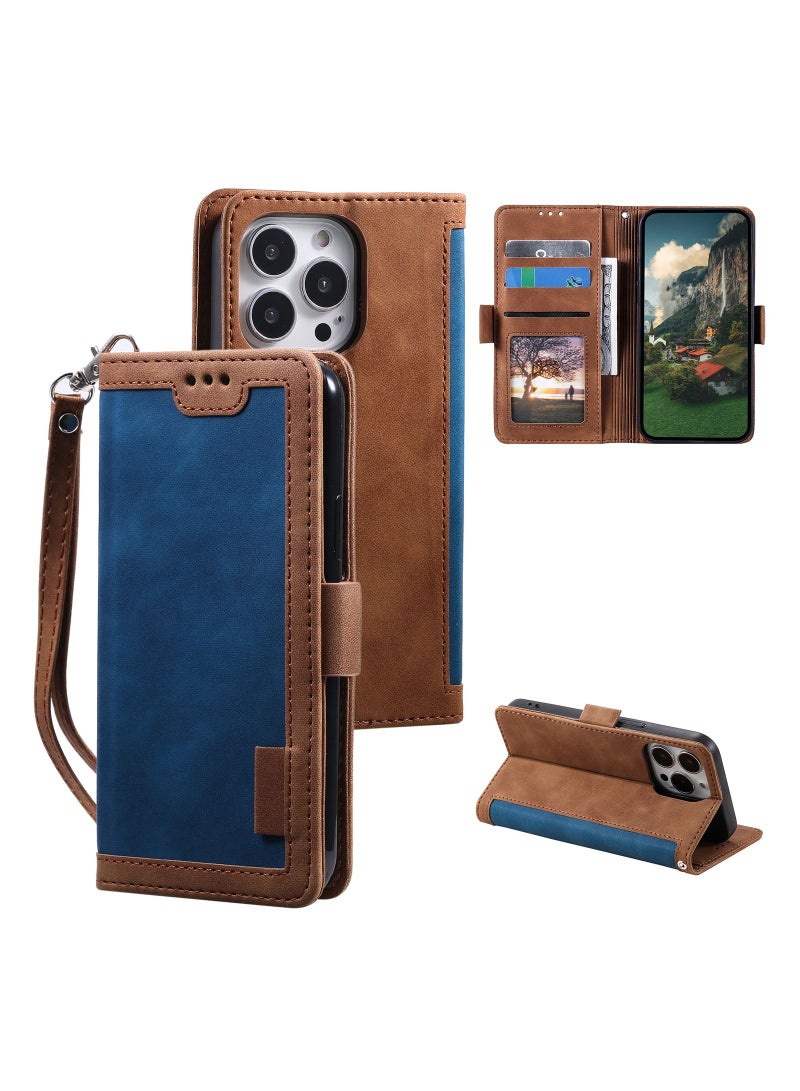 Suteni Flip Cover Leather Hidden Card Slots Phone Case for iPhone - Image 3