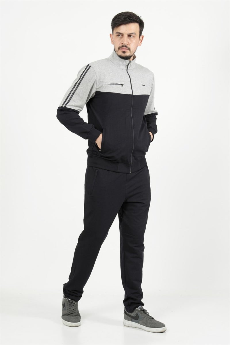 Trendhill Cotton Plus Size Men's Tracksuit 201513  - Image 4