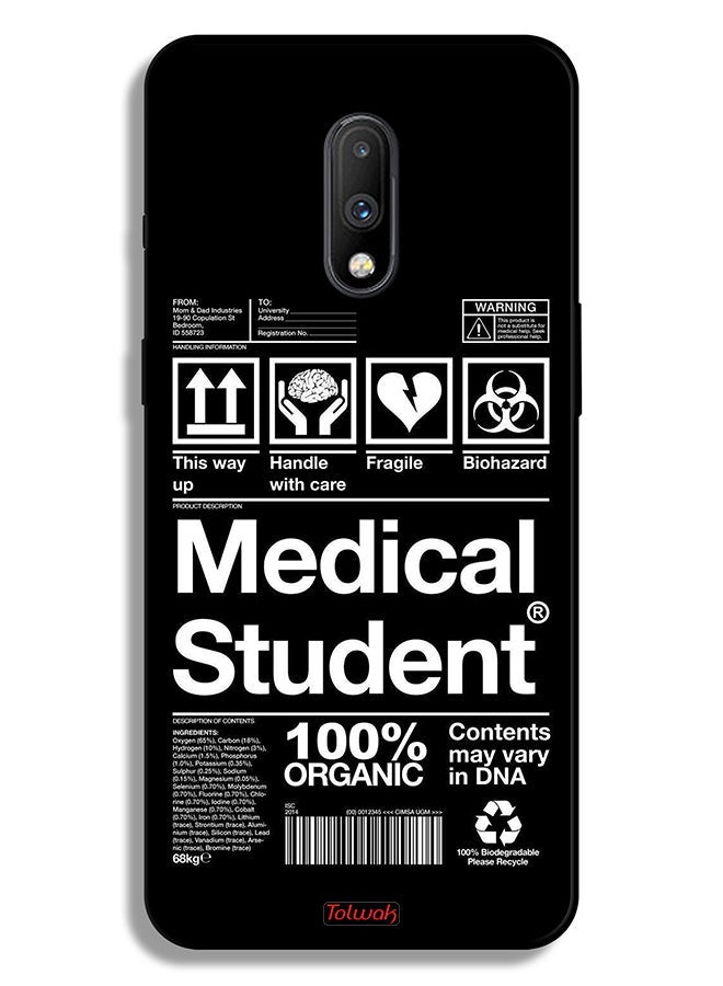 Tolwak OnePlus 7 Protective Case Cover Medical Student Sticker - Image 1