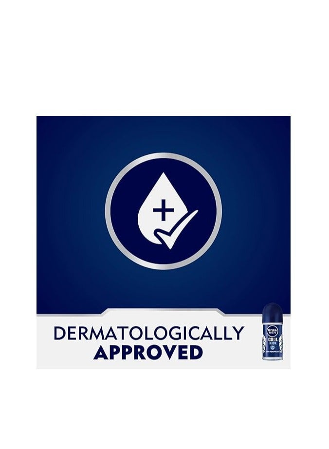 نيفيا مزيل للعرق للرجال كوول كيك من نيڤيا عطر منعش رول أون 50 مل - Image 3