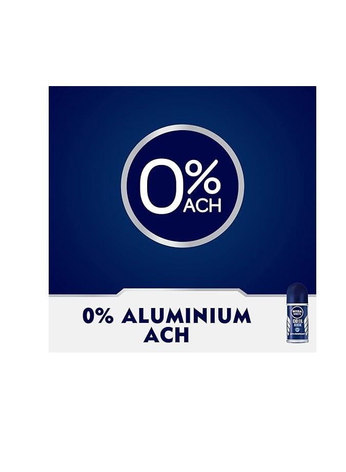 نيفيا مزيل للعرق للرجال كوول كيك من نيڤيا عطر منعش رول أون 50 مل - Image 2