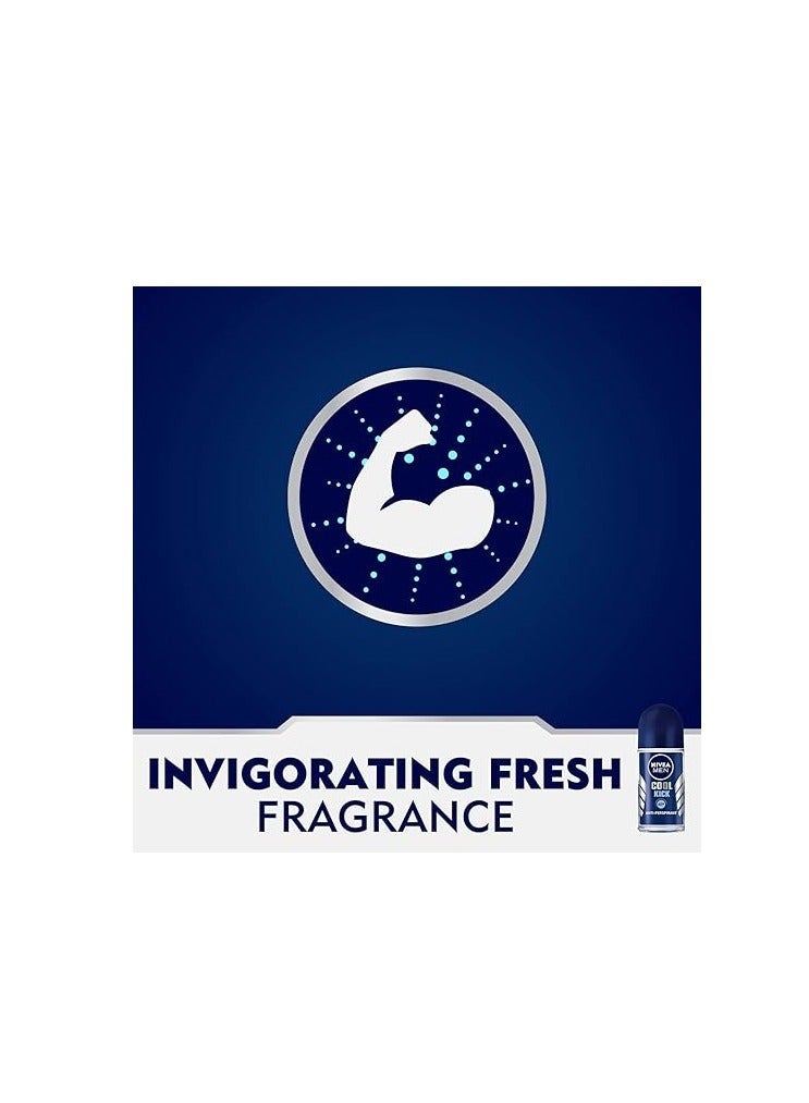 نيفيا مزيل للعرق للرجال كوول كيك من نيڤيا عطر منعش رول أون 50 مل - Image 4