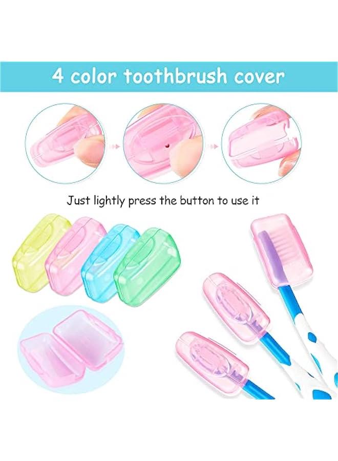 BWSJ 21 Leakproof Silic Travel Bottles Set for Toiletries  TSA Appd Squeezable Containers Shampoo  Conditir Bottles with Tags  BPA Free Travel Size Accessories - Image 4