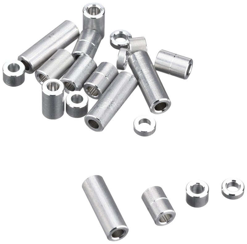 TAMIYA 15473 JR Aluminum Spacer Set 12/6.7/6/3/1.5mm - Image 4