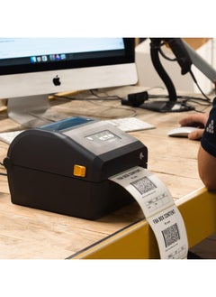 ZEBRA ZD421 Direct Thermal Printer,8 dots/mm (203 dpi), RTC, USB, USB Host, BT (BLE)  - Image 5