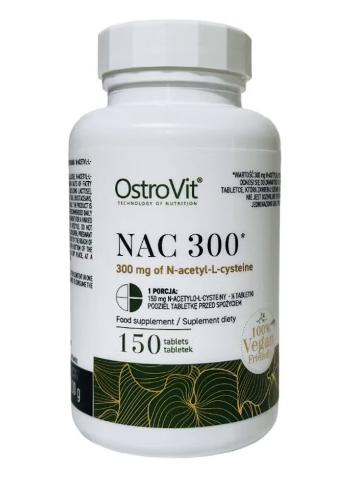 أوستروفيت أوستروفِت NAC 300 مكمل غذائي – 150 قرص (100 جم)