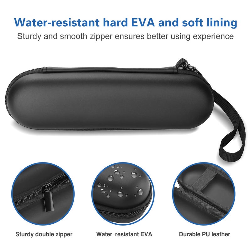 ProCase Travel Case for Oral-B/Oral-B Pro Smartseries/IO Serie Sonicare Protective Clean Electric Toothbrush, Hard EVA Case Cover Storage Bag Holder with Mesh Pocket for Accessories -Black - Image 5