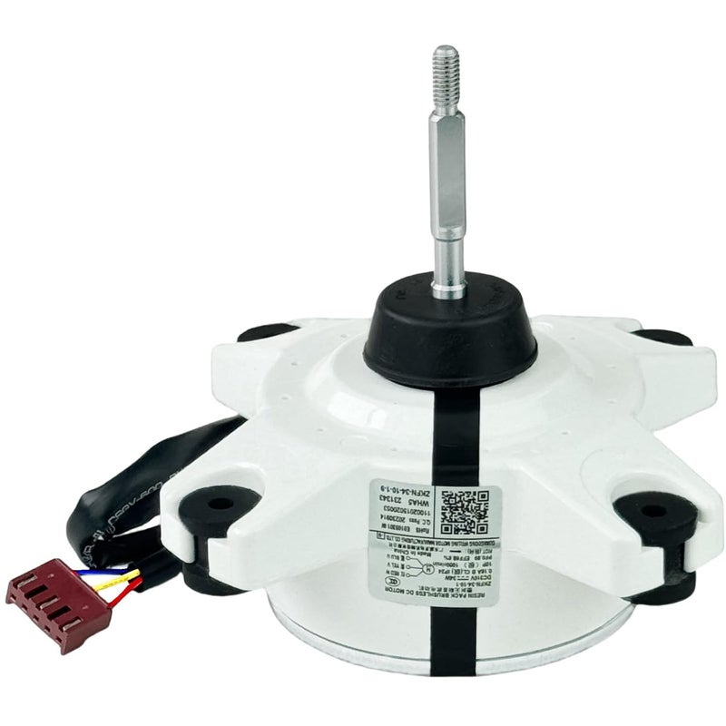 IXGPUTS ZKFN-34-10-1 Air Conditioner Control Motor Brushless DC Motor DC310V 34W 0.16A 1000r/min,Variable Frequency air Conditioning External Fan Replacement Parts,Connector: 3-Wire,Rot:CW - Image 1