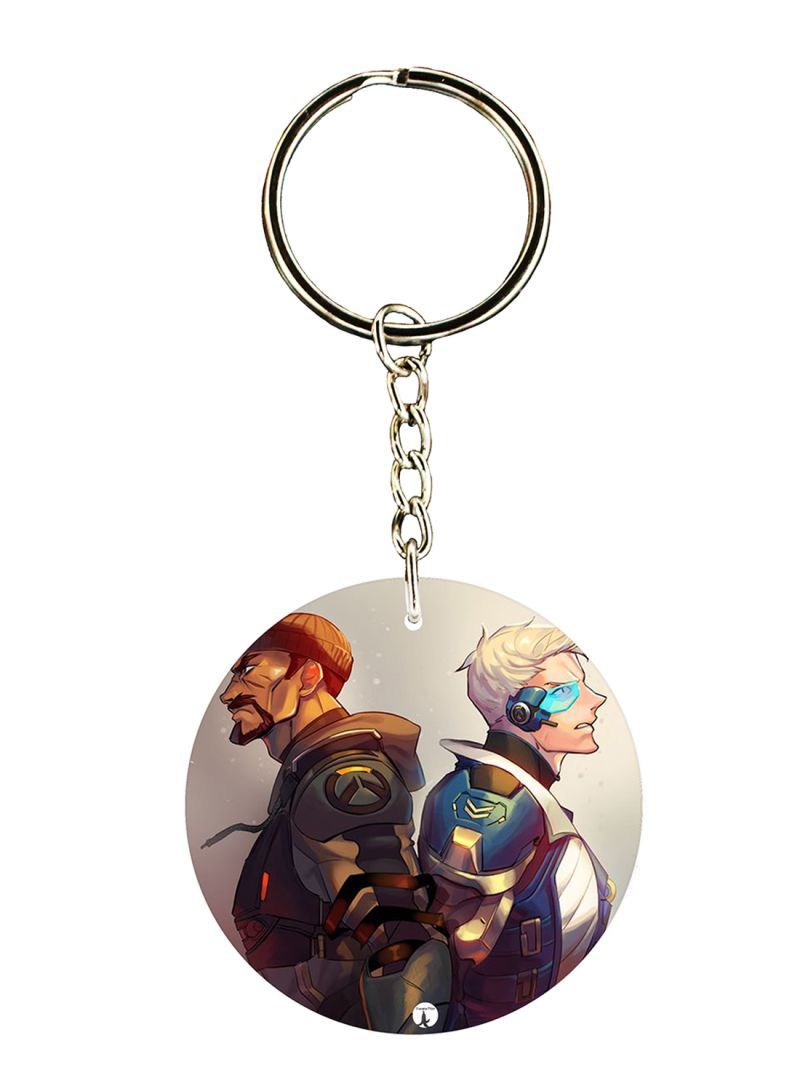 RKN Overwatch Game Printed Keychain