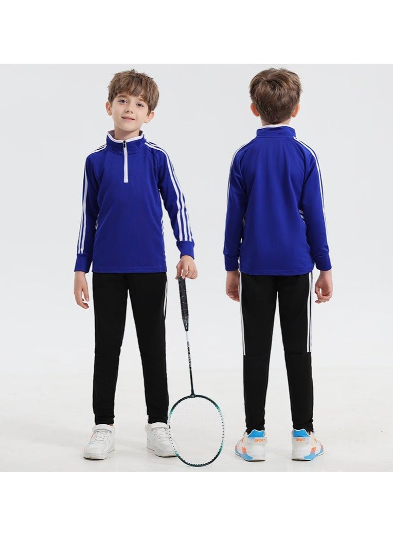 KUYING Children's Basketball Training Suit With Long Sleeves 