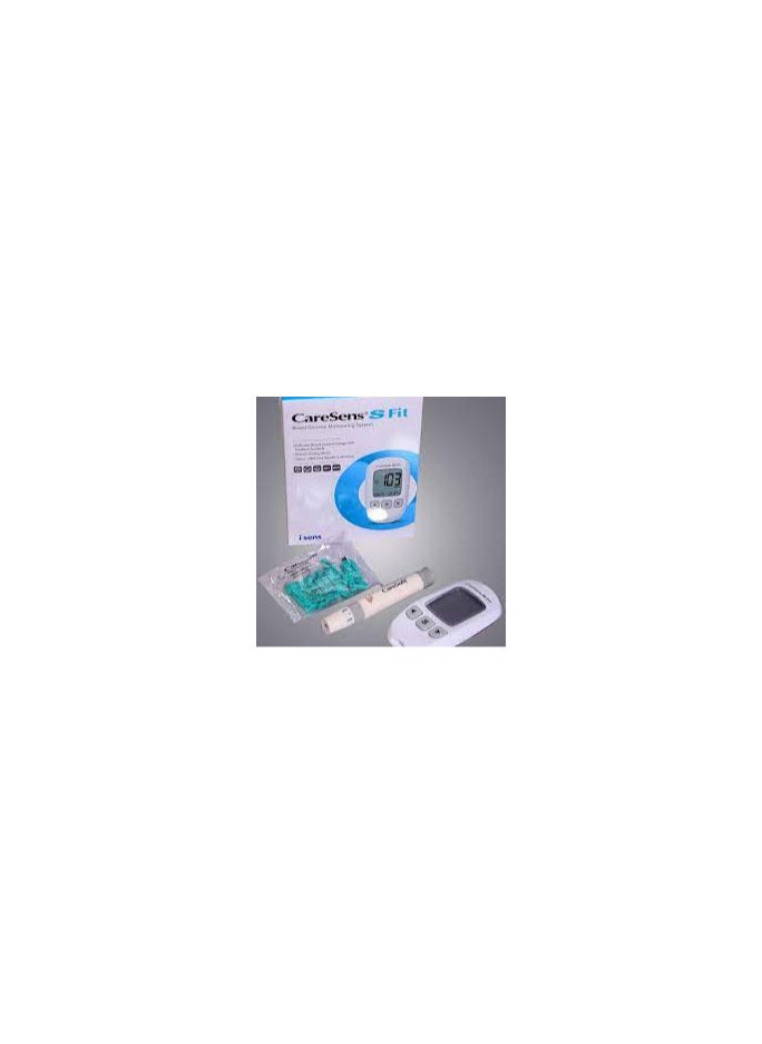 I-Sens - Caresens S-Fit Blood Sugar Analysis Device With 50 Strips - Image 1