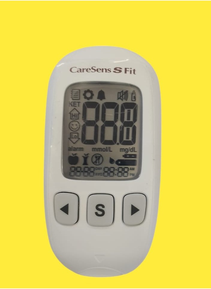 I-Sens - Caresens S-Fit Blood Sugar Analysis Device With 50 Strips - Image 1