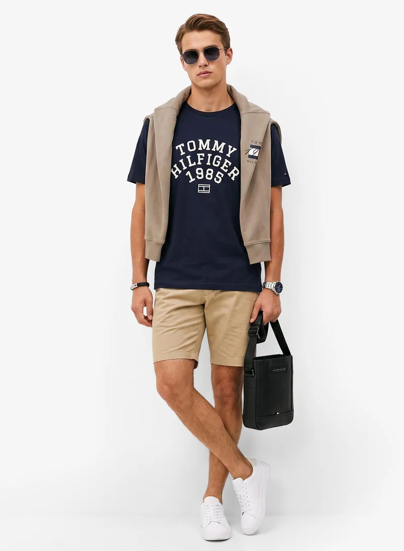 Tommy Hilfiger Logo Crew Neck T-Shirt