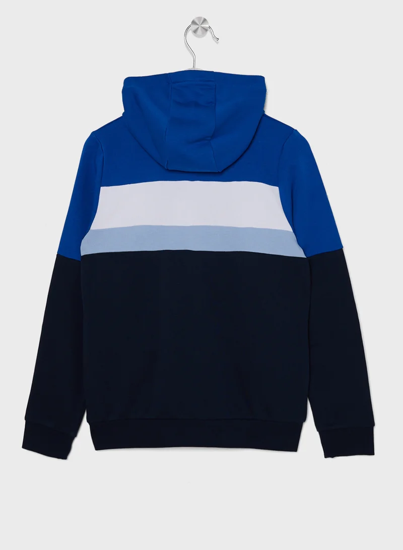 بوس Kids Logo Hoodie