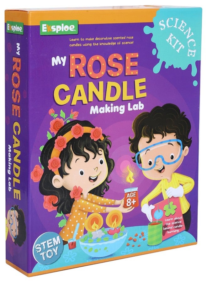 Eksploe by Explore..| STEM Learning Educational Toys Rose Candle Making Lab for Boys and Girls Science Experiment Toy Kit for Ages 8-14| Birthday Gifts Ideas for Kids - Image 1