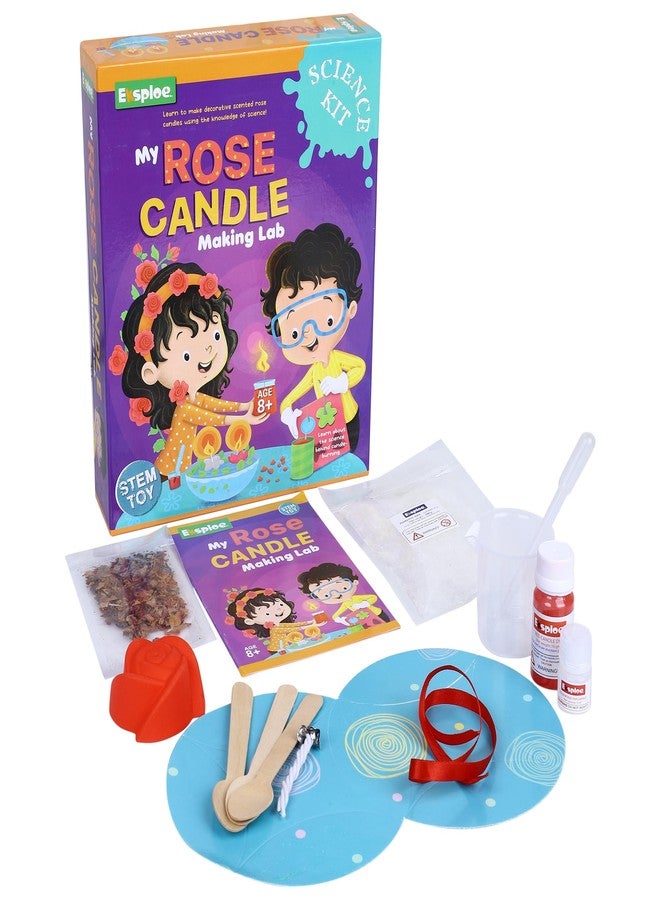 Eksploe by Explore..| STEM Learning Educational Toys Rose Candle Making Lab for Boys and Girls Science Experiment Toy Kit for Ages 8-14| Birthday Gifts Ideas for Kids - Image 3