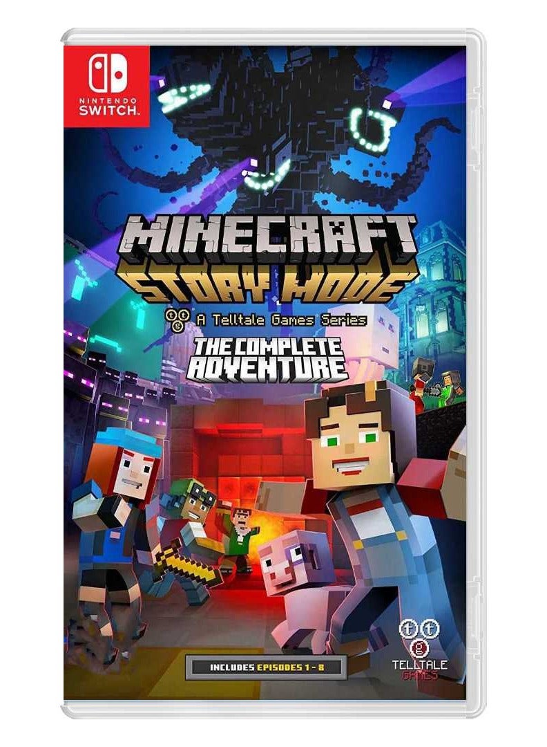 SWITCH 0 Minecraft: Story Mode – The Complete Adventure | Nintendo Switch – All 8 Episodes Included - Image 1