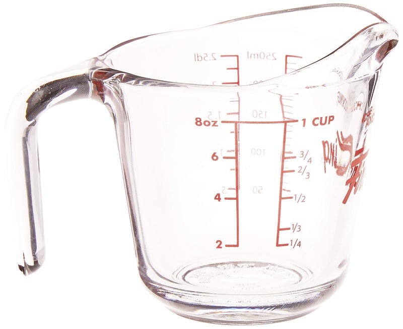 Anchor Hocking Fire-King Measuring Cup, Glass, 1-Cup - Image 2