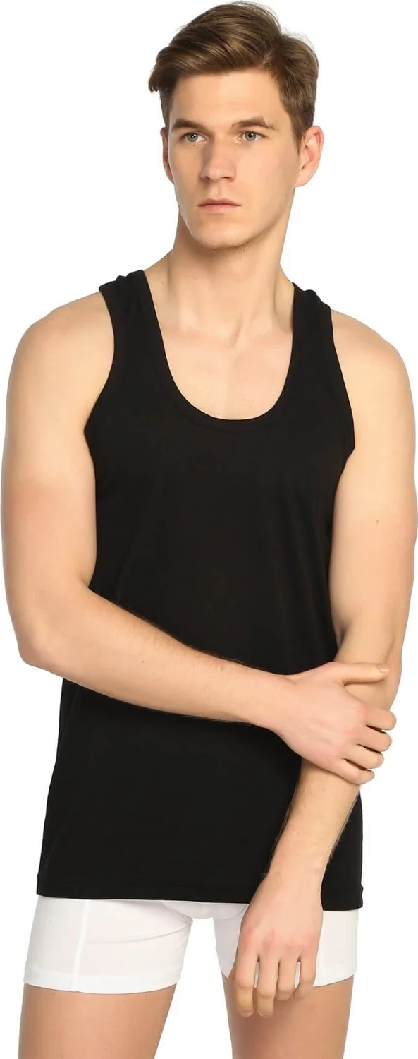Seher Yıldızı Combed Cotton Colored Men's Undershirt