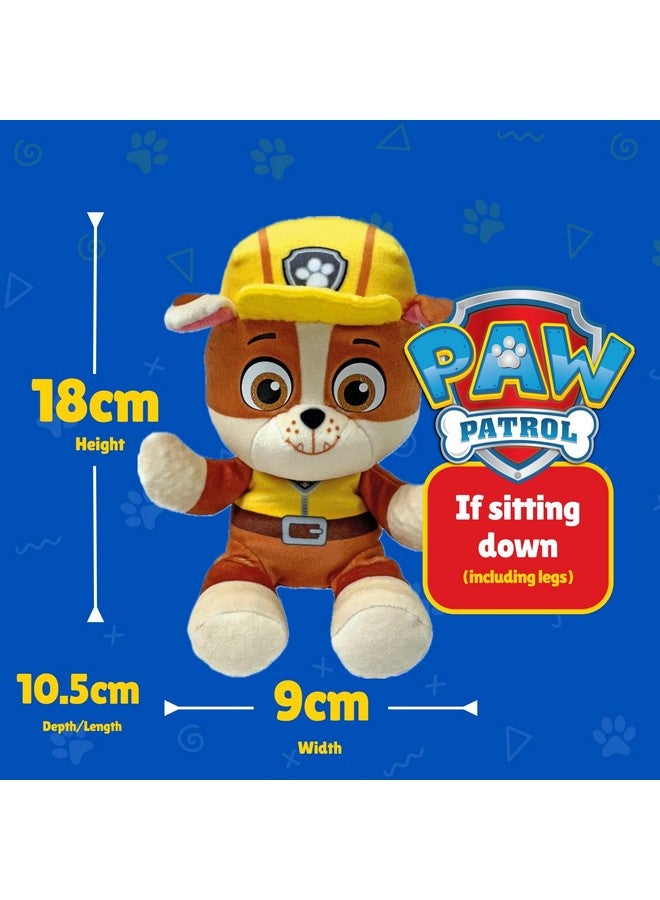 Ty تاي - مجموعة باو باترول، رابل، جميع أبطال فريق الجراء بنسخة مرنة، دمية قماشية ناعمة لجمعها، فكرة هدية للشباب وكبار السن - 20 سم - T44020 - Image 3