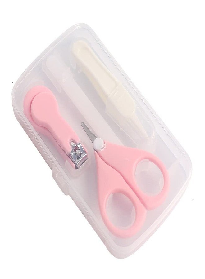 Alya The Cheeky Kidzz Baby 4 In1 Baby Manicure Pedicure Grooming Essential Nailkit Set With Protective Case Baby Nail Clippers Scissor Nail Filer With Nasal Vacuum Suction Nose Aspirator Cleaning Teether (DESIGN 502) - Image 2