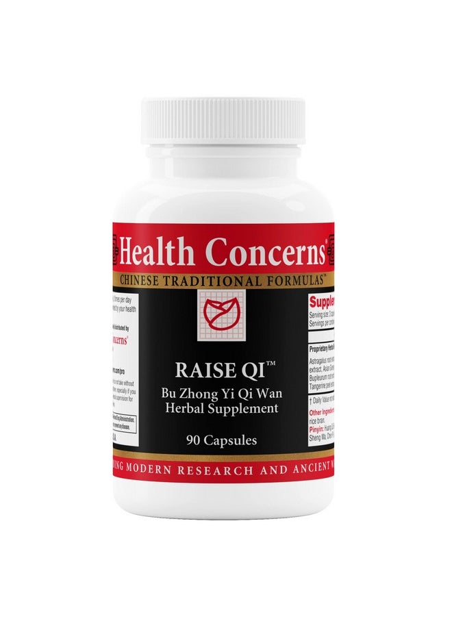 Health Concerns Raise Qi Energy Support & Immune System Supplement 90 Capsules  - Image 2