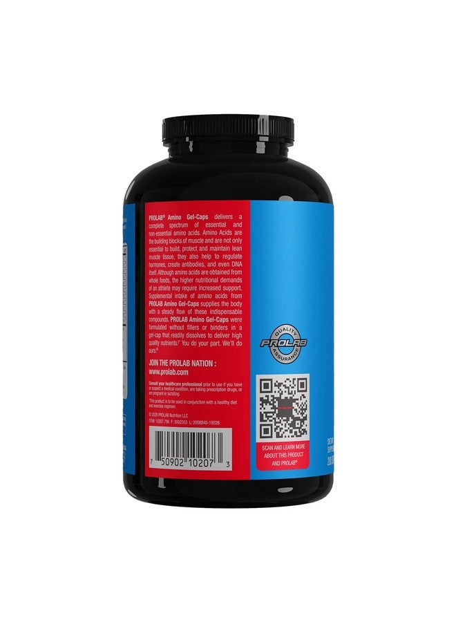 PROLAB PROLAB Amino GEL-CAPS, 200-Count  - Image 2