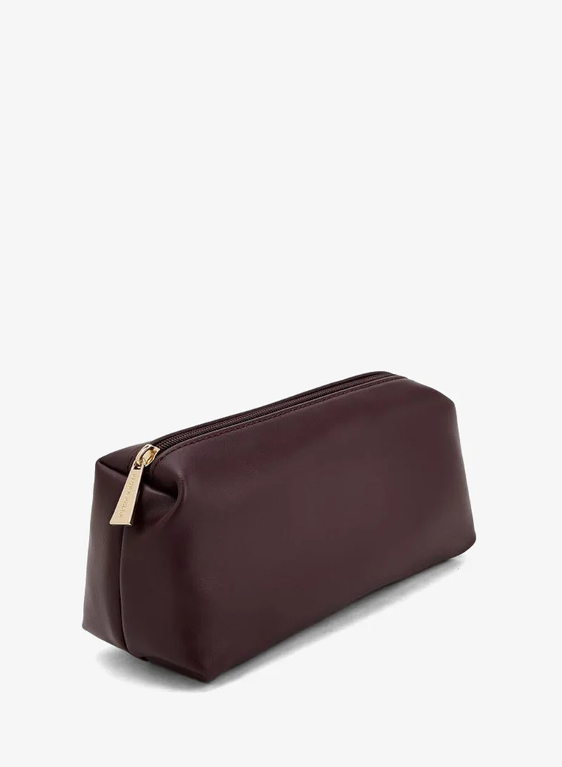 Flora Bella By Shoexpress Buckle Accent Tote Bag With Pouch