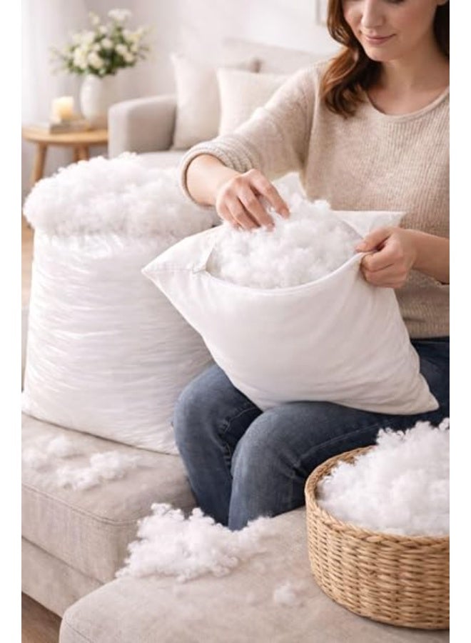 600g Polyester Fiber Filling – High-Quality Fiber Filling – Pillow, Sofa, Chair Bag, and Toy Filling – Soft and Flexible Hollow Fiber – Anti-Clumping - Image 2