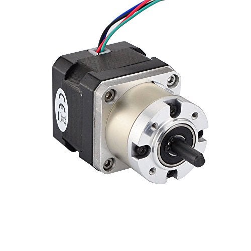 STEPPERONLINE 5:1 Planetary Gearbox Nema 17 Stepper Motor 0.4A for DIY CNC Robot 3D Printer - Image 4
