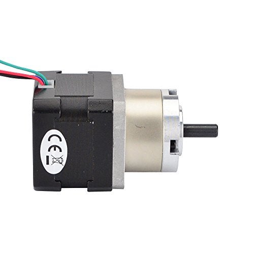STEPPERONLINE 5:1 Planetary Gearbox Nema 17 Stepper Motor 0.4A for DIY CNC Robot 3D Printer - Image 5