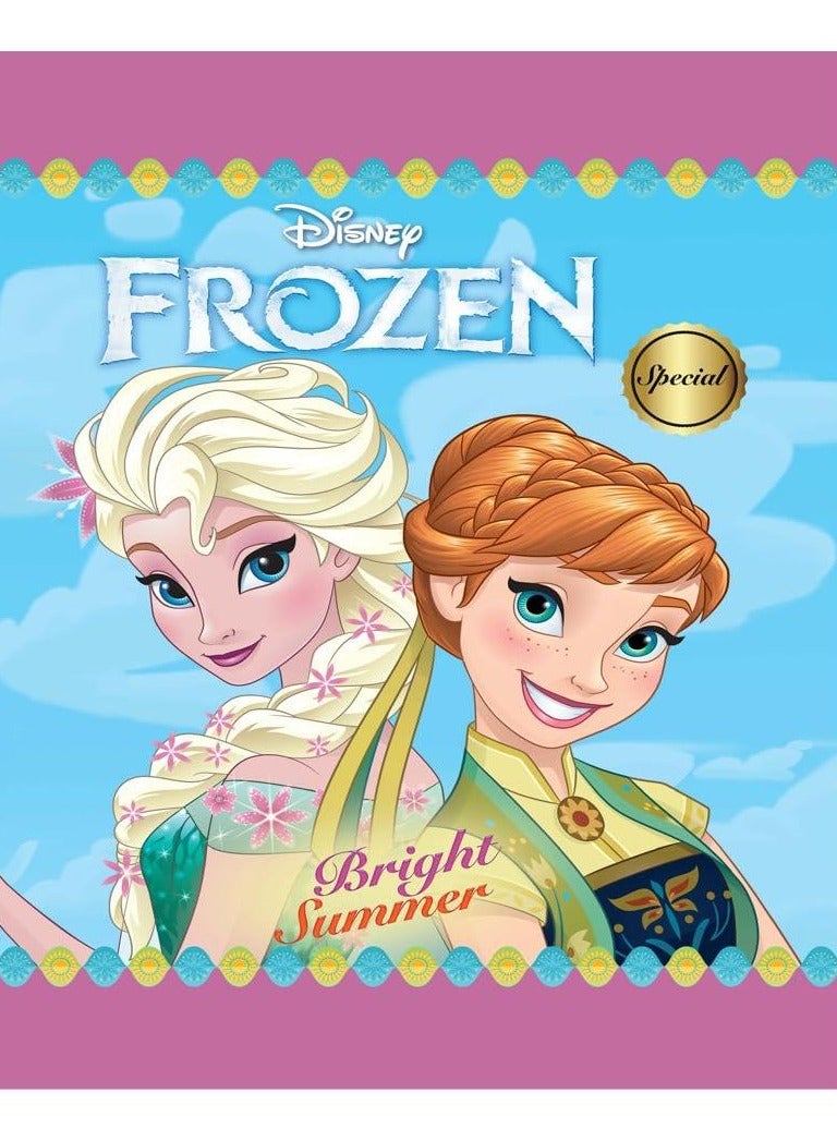 Disney Frozen 'Bright Summer' Story Book Hard Cover - Volume 3 