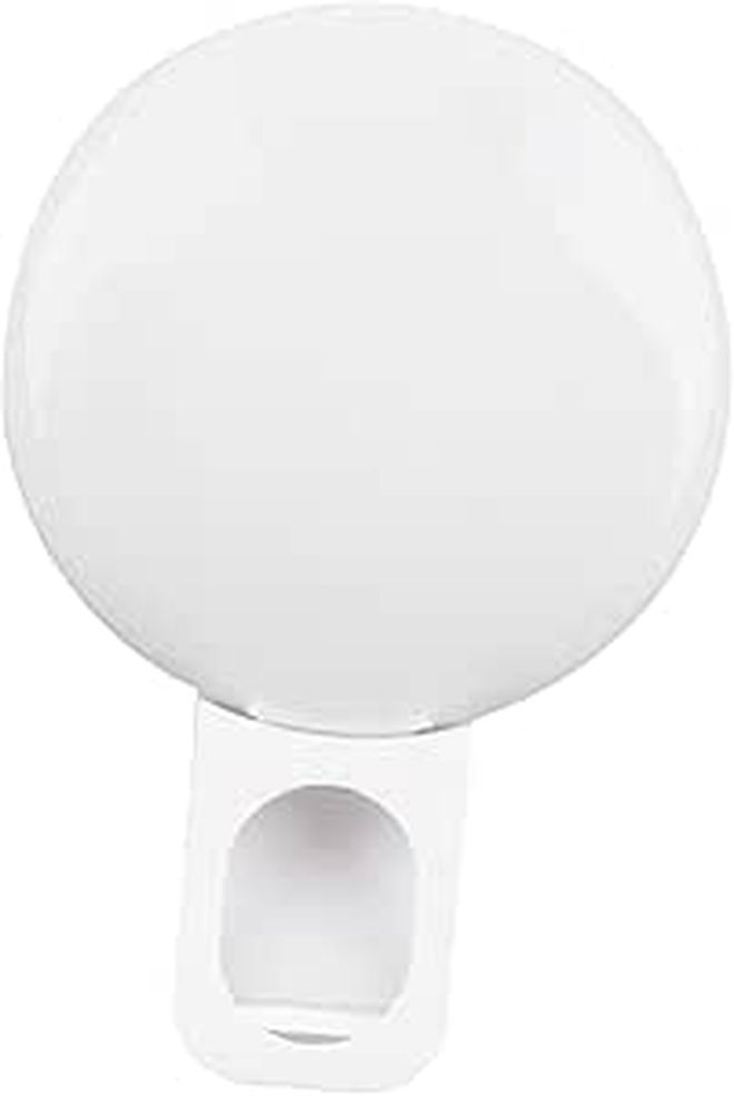 Mini USB Rechargeable LED Selfie Ring Light for Phone Laptop Makeup Video Calls - Image 1
