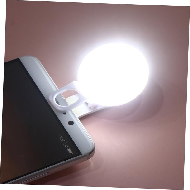 Mini USB Rechargeable LED Selfie Ring Light for Phone Laptop Makeup Video Calls - Image 5