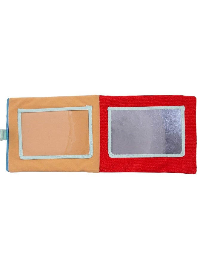 Pearhead Plush Photo Album, Baby Shower Registry Addition, Gender Neutral Baby Toy, 8.75x6.25x0.75 Inch - Image 3