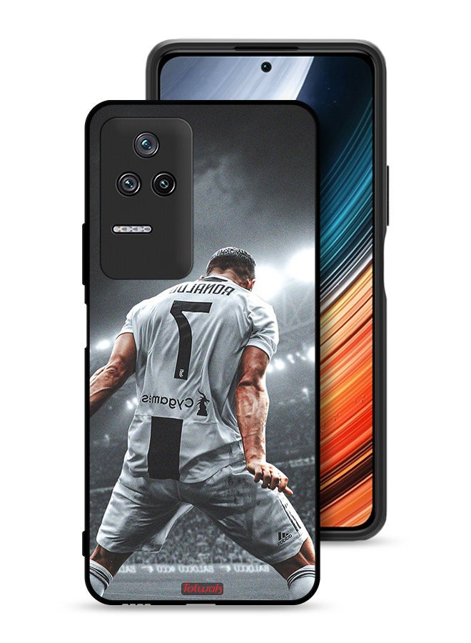 Tolwak Xiaomi Redmi K50 Pro Protective Case Cover Cristiano Ronaldo Celebration - Image 1