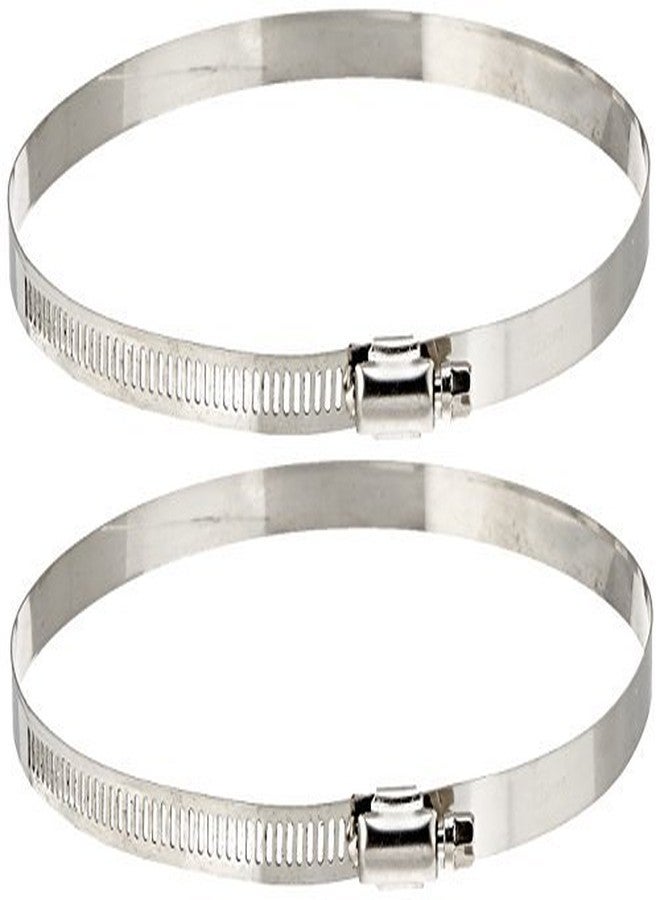 Hydrofarm Active Air Stainless Steel Duct Clamps, 6" (Pack of 2), Rust Resitant, Adjustable with Screwdriver, Secure Fit - Image 4