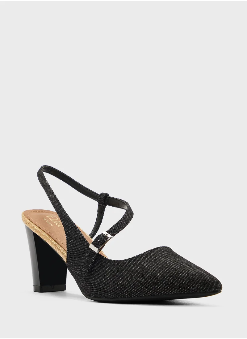 ELLA High Heel Sling Back Pump