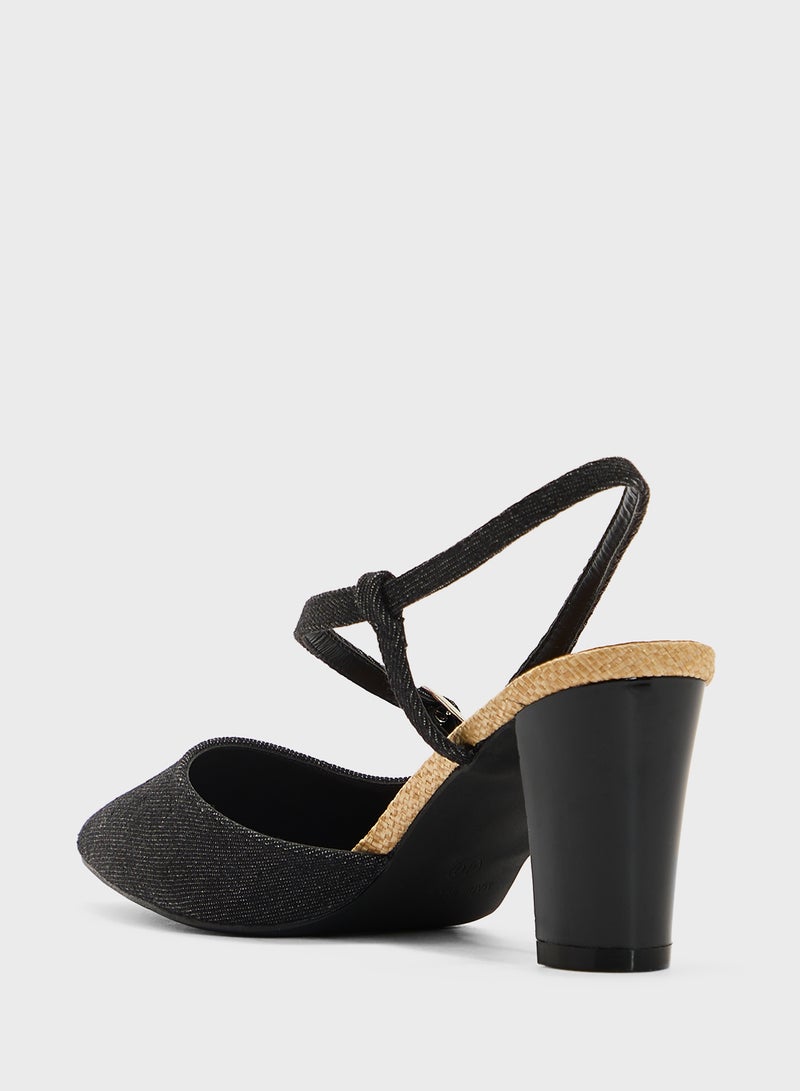 ELLA High Heel Sling Back Pump  - Image 3