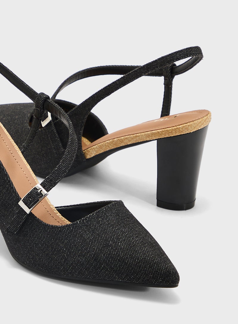 ELLA High Heel Sling Back Pump  - Image 4
