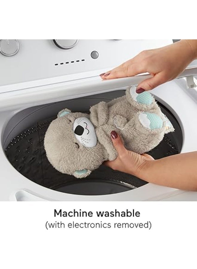 Baby Toy Soothe 'n Snuggle Otter Portable Plush Sound Machine with Music Lights & Breathing,4-Level Sound Effect Adjustment,Motion for Newborns 0+ - Image 4