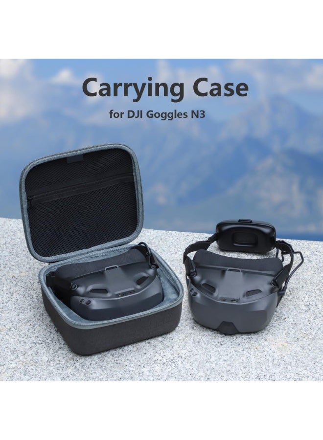SYOSI Goggles N3 Carrying Case, Portable Travel Bag Storage Case For DJI Goggles N3 Accessories, Storage Hard Case Travel Handbag Compatible With DJI Avata 2 Goggles 3/Avata Goggles 2  - Image 2