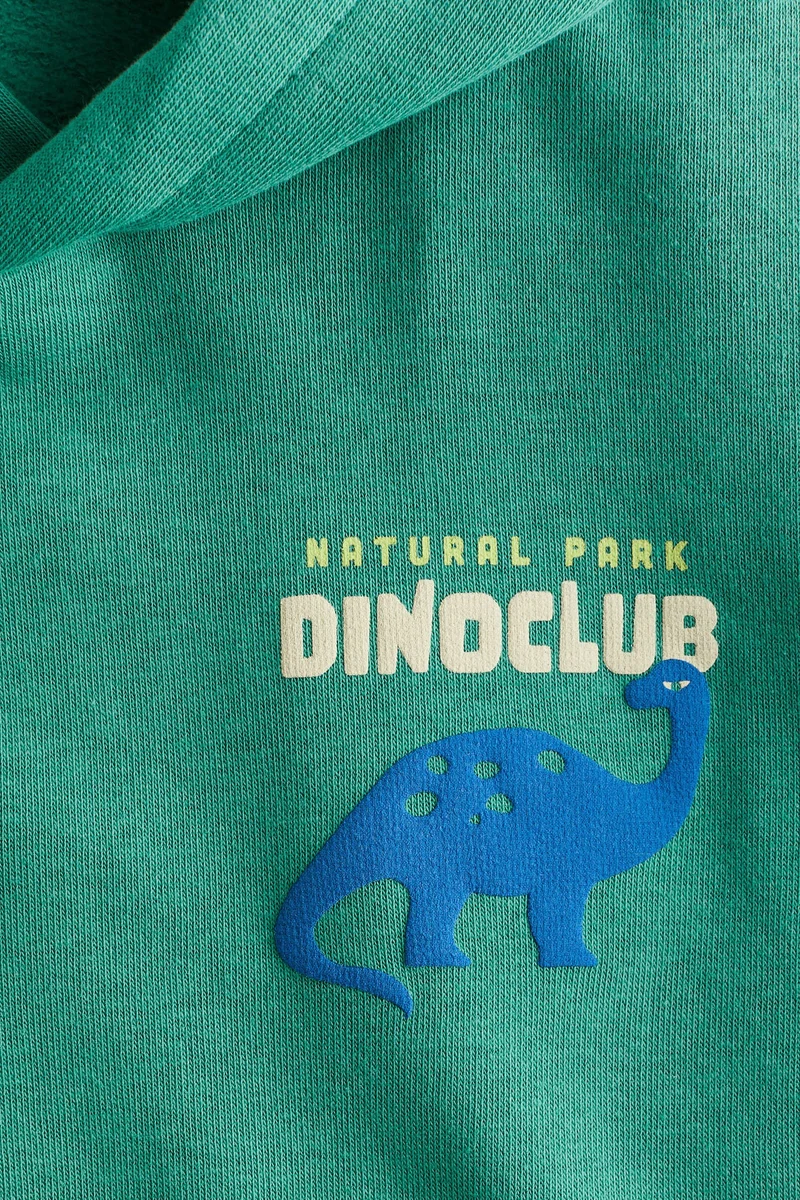 H&M Print-detail hoodie