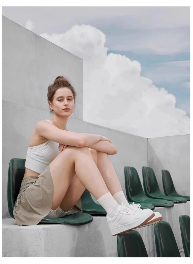 alo - Alo white flat sports shoes Kim Ji-Soo's same design - Image 1