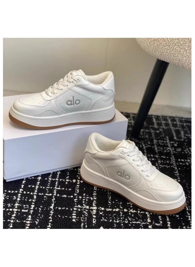 alo - Alo white flat sports shoes Kim Ji-Soo's same design - Image 1