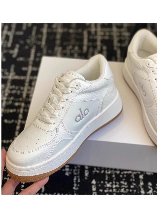 alo - Alo white flat sports shoes Kim Ji-Soo's same design - Image 1