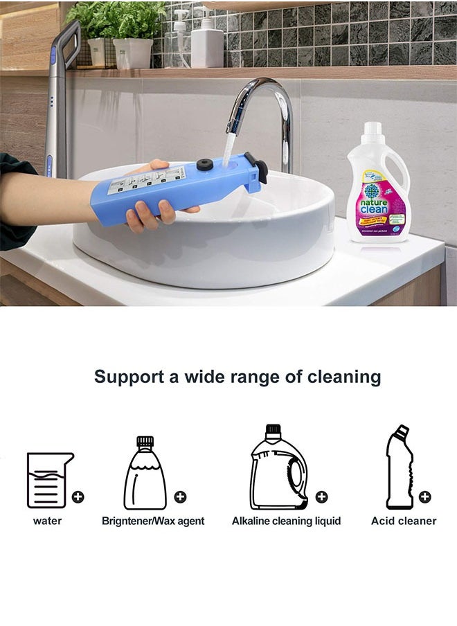 JASHEN - M16 Floor Vacuum Cleaner 40W / Cordless & Rechargeable / Self-cleaning Technology / Rechargeable Battery - Grey - Image 1